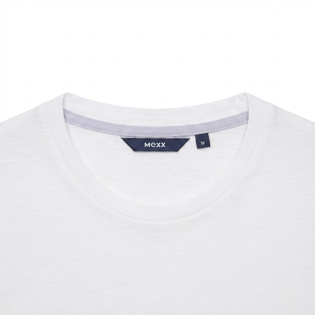 MEXX Women's White Tropical Palm Graphic T-Shirt