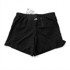 Men's Black Athletic Running Shorts