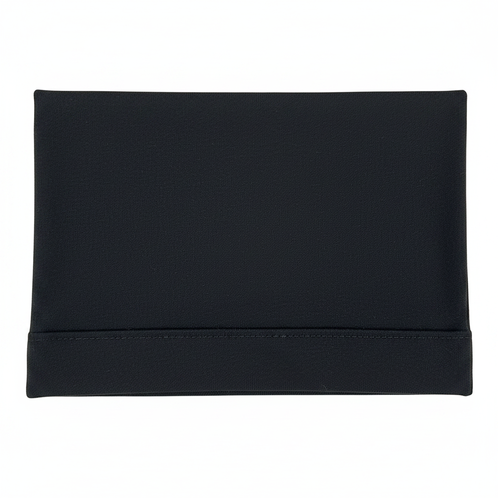 Women's Black Linen Kimono - Longer Length Back