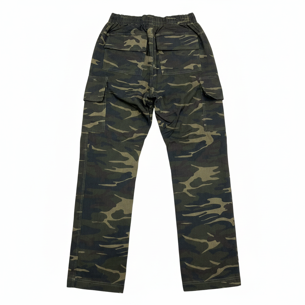 Men's XXIII Camouflage Cargo Pants - Green Camo