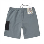 Men's Light Grey Utility Cargo Activewear Shorts