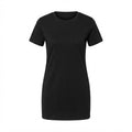 esmara Women's Black Short Sleeve Crew Neck T-Shirt Dress