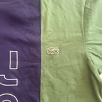 LACOSTE Men's Color-Block Logo Print Cotton T-Shirt